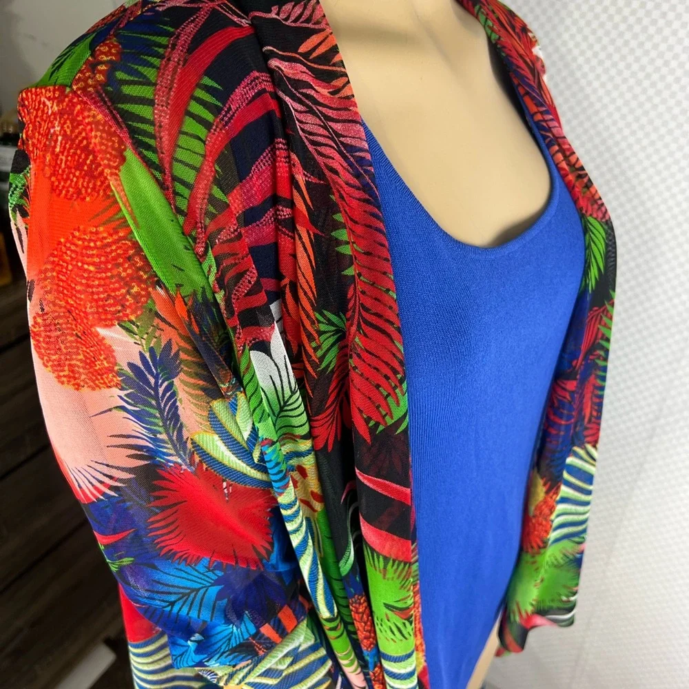 Attitudes by Renee‎ Global Illusions Cover Up Cameo tropical LG Petite